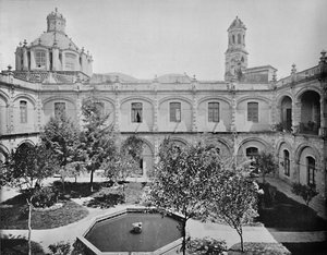 Eski San Hipolito Manastırı, Meksika Şehri, c1897. by Unbekannt