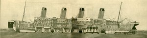 Bölümde Gösterilen Olimpiyat 46.439 Ton, c1930. by Unbekannt