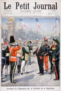 Cumhurbaşkanı Tarafından Evrensel Serginin Açılışı, Paris, 1900 by Unbekannt