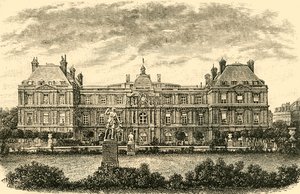 Lüksemburg Sarayı, Paris, 1890. by Unbekannt