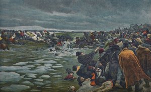 Beresina Geçidi, Kasım 1812, 1896. by Unbekannt
