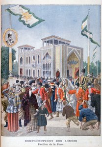 1900 Evrensel Sergisindeki Pers pavyonu, Paris, 1900 by Unbekannt