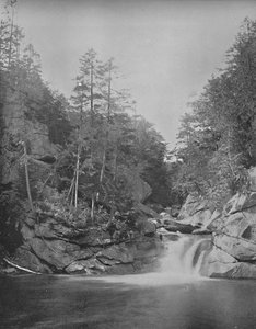 Havuz, Franconia Sıradağları, Beyaz Dağlar, c1897. by Unbekannt