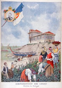 1900 Evrensel Sergisinde Portekiz pavyonu, Paris, 1900 by Unbekannt