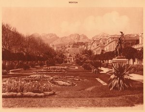 Halk Bahçesi, Menton, 1930. by Unbekannt