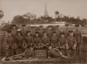 Kraliyet Münster Piyadeleri, Rangoon, Burma, 1913 by Unbekannt