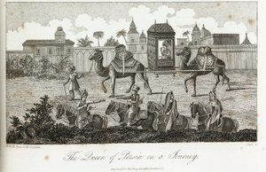 Develer tarafından taşınan Pers Kraliçesi, 1810-1829 dolayları by Unbekannt