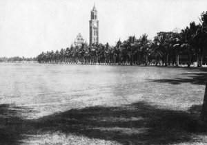 Rajabai Kulesi, Bombay Üniversitesi, Hindistan, c1918 by Unbekannt