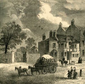 Kızıl İnek Hanı, Hammersmith, c1878. by Unbekannt