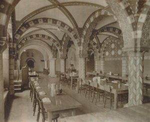 Yemekhane, Buckfast Manastırı, 19. yüzyılın sonları ve 20. yüzyılın başlarında by Unbekannt