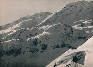 Bergen Demiryolundaki Reinunga Tüneli, 1914. by Unbekannt