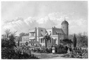 Residency, Lucknow, Hindistan, c1860 by Unbekannt