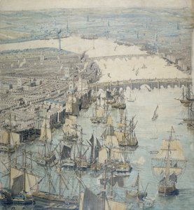 Rhinebeck Panoraması, c1807 by Unbekannt
