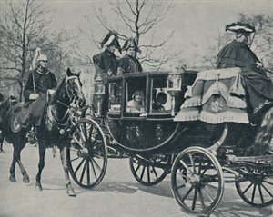 Manastırdan Dönen Kraliyet Çifti, 1923, 1937. by Unbekannt