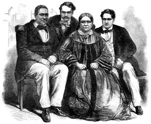 Tahiti Kraliyet Ailesi, 1864 by Unbekannt