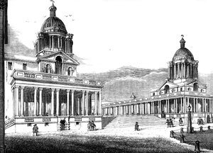 Kraliyet Hastanesi, Greenwich, Londra, 19. yüzyıl by Unbekannt