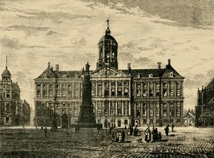 Kraliyet Sarayı, Amsterdam, 1890. by Unbekannt