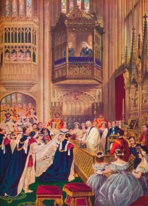 Kraliyet Düğünü, St Georges Şapeli, Windsor, 10 Mart 1863 1910 by Unbekannt