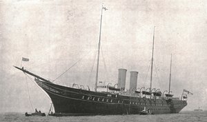Kraliyet Yatı, Cowes, Wight Adası, 6 Ağustos 1902