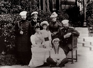 Rus İmparatorluk ailesi, c1892-c1894 by Unbekannt