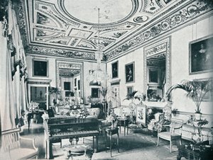 Salon, Avington, c1908 by Unbekannt