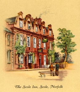 Scole Inn, Scole, Norfolk, 1939. by Unbekannt