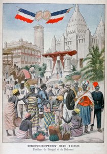 1900 Evrensel Sergisindeki Sengalise pavyonu, Paris, 1900 by Unbekannt