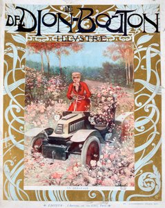 Skid, Le De Dion-Bouton dergisinden bir illüstrasyon, 1909 by Unbekannt