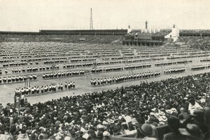 1938, 1947 Sokol Festivali. by Unbekannt