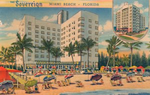Egemenlik. Miami Sahili, Florida, 1940