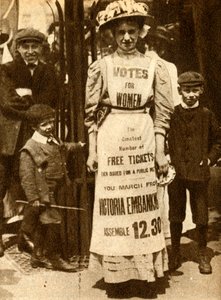 Suffragette Hizmetçisi 1908, 1933. by Unbekannt