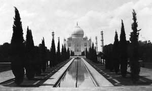 Tac Mahal, Agra, Hindistan, 1916–1917 by Unbekannt
