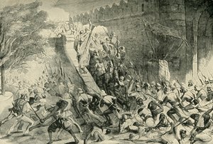 Keşmir Kapısının Alınması, 1901. by Unbekannt