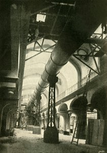Teleskop Tamamlandı, 1900. by Unbekannt