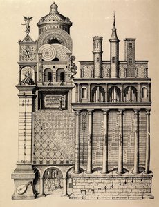 Müzik Tapınağı, Robert Fludd, 1617 by Unbekannt