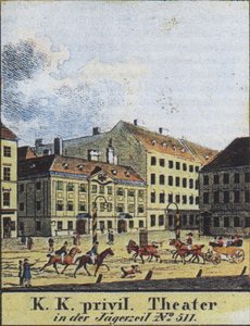 Theatre an der Wien, Viyana, 19. yüzyılın başları by Unbekannt
