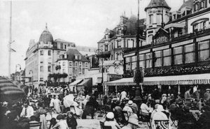 The Topsy Bar, Trouville, Fransa, 1920