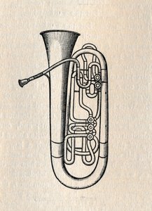 Tuba - Kontra Bas Tuba, 1895. by Unbekannt