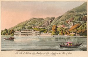 Villa dEste, Majestelerinin Como Gölü
