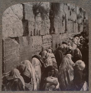 Yahudilerin Ağlama Yeri, Kudüs, c1900 by Unbekannt