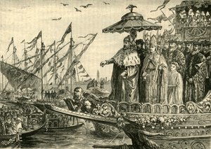 Adriyatik Düğünü, c991-1009, 1890. by Unbekannt