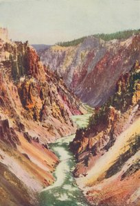 Yellowstone Nehri, 1916 by Unbekannt