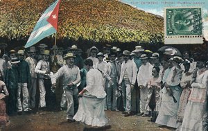 Zapateo Tipik Küba Dansı, c1910. by Unbekannt