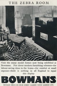 Zebra Odası - Bowmans, 1933 by Unbekannt