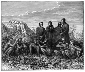 Zulu, Güney Afrika, c1890 by Unbekannt