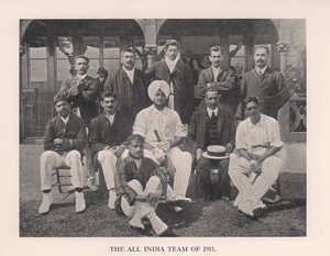 1911 1912 tüm Hindistan kriket takımı by Unbekannt