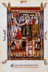 St Denis'in tutuklanması, 1317 by Unbekannt