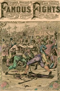Tom Spring ve Jack Langan arasındaki ilk kavga, 1824, 19. yüzyılın sonları veya 20. yüzyılın başlarında by Unbekannt
