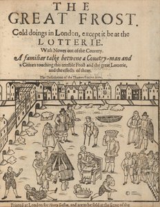 Londra'daki büyük don, 1608 by Unbekannt