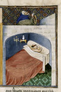 Kocası dua ederken keşiş karısıyla yatar, 1460